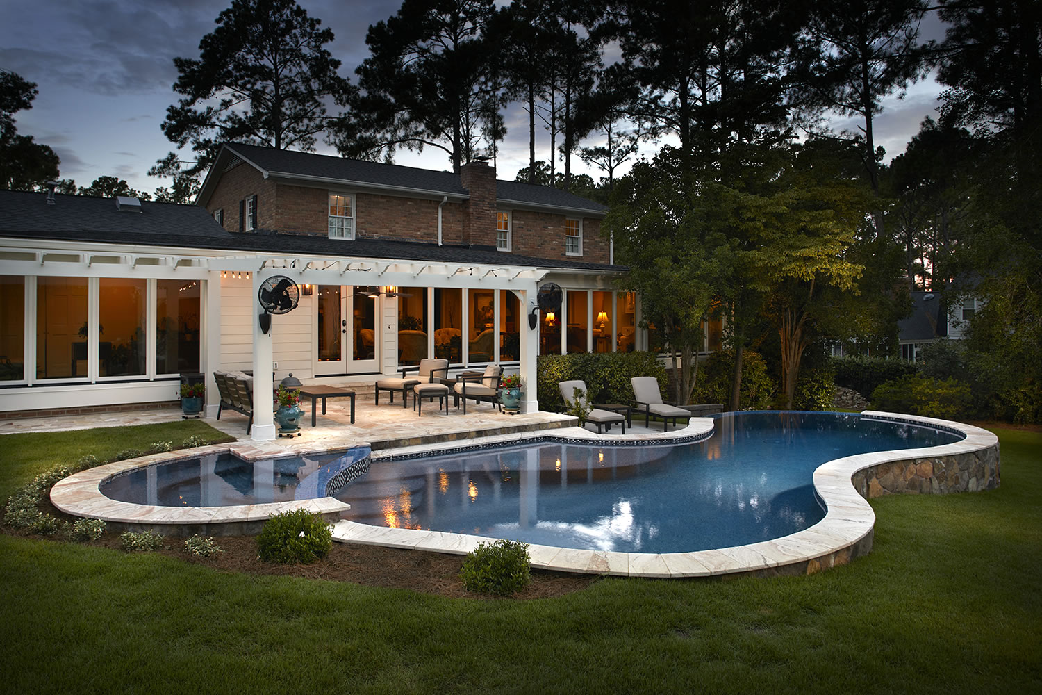 Portfolio of Residential Pools & Spas by Columbia and Charleston South