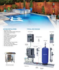 Crystal Pools LLC, featured in ClearWater Tech Brochure