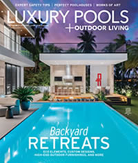Crystal Pools LLC, featured in Luxury Pools magazine Spring/Summer 2020