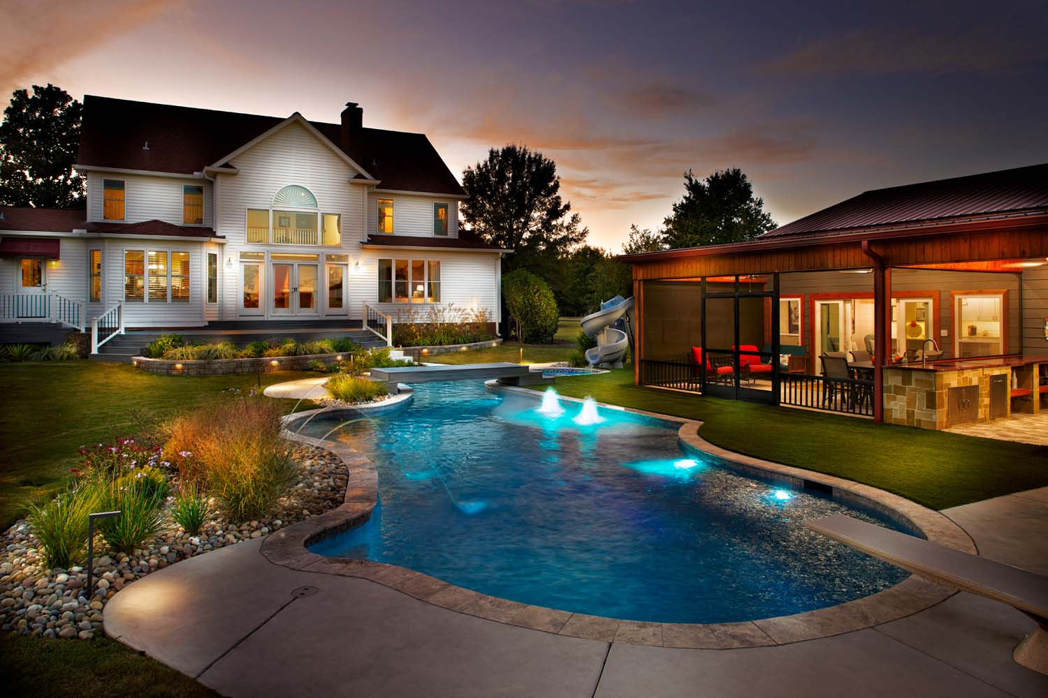 Neeses South Carolina Family Outdoor Living Pool Design Build